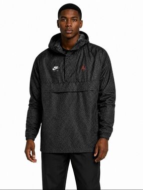 Nike Air Jordan Wings 1988 Anorak Elephant Print Jacket Men’s Large Like New!